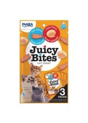 INABA Juicy Bites Fish & Clam Flavor 33,9g ​​/3