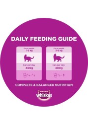 Whiskas cat food minced chicken 400g