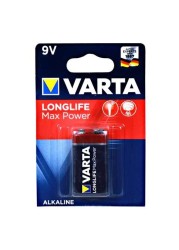 Varta Longlife Max Power 9V Alkaline Battery