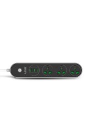 Ldnio SC3301 Fast Charging Power Strip with 3 Ports and 3 USB Ports