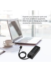 Generic 4-Port USB 3.0 Multi-Speed ​​USB Hub to Adapter (USB)