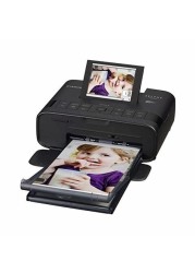 Canon Selfie Photo Printer, Black, CP1300, With Five Sheets