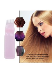 Generic-120ml Hair Dye Bottle Applicator Brush Composition Kit Hair Coloring Tool Salon Hair Dyeing Accessories