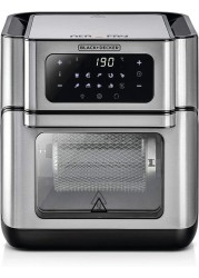 Black+Decker Digital Air Fryer Oven, 12L, Silver - AOF100-B5, 2 Year Warranty