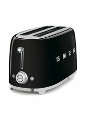 Smeg 1500W 4 Slice Electric Toaster, Stainless Steel (TSF02BLUK)