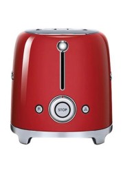 Smeg Toaster Two Slices 950 Watt TSF01RDUK