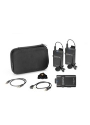 Boya BY-WM4 2.4G Portable Wireless Microphone System (Dual Transmitters + One Receiver)