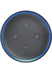 Echo Dot 3rd Generation, Smart Speaker with Alexa, Charcoal