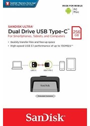 SanDisk Ultra Dual Drive 256 GB USB Type-C USB-C , USB 3.1-SDDDC2-256G-G46