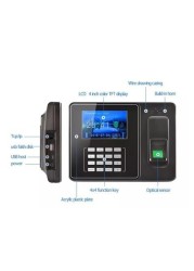 Crony Witeasy A9 large color screen TCP IP WIFI based fingerprint biometric time attendance system free sdk