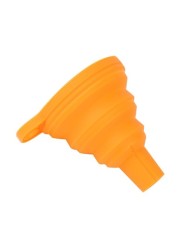 Generic 3D Printer Parts 3D Printer Parts Resin Molding Silicone Funnel Mini Foldable Back-Orange