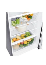 LG Refrigerator, 393 Liters, Top Loading, Dark Graphite Silver - GN-B492SQCL