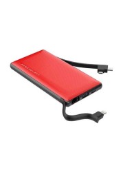 Powerology 6-in-1 Power Station 10000mAh / Powerology - Red