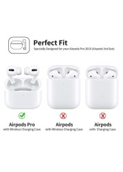 Generic Amerteer Airpods Pro Case, Protective Silicone Cover Compatible with Apple Pro (Not Wireless Charging Case) Airpods (Pink)