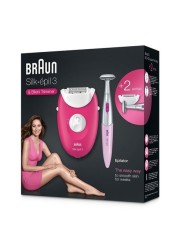 Braun SE3420 Epilator + FG1100 . Facial Trimmer