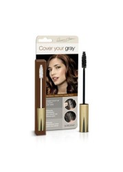 Cover the gray brush with dark brown 7g