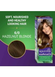 Wella Koleston Naturals Hair Color Kit Dark Blonde 6/0