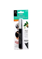 KISS BRUSH ON HAIR COLOR JET BLACK