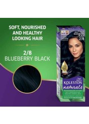 Wella Koleston Naturals Hair Color Kit Black 2/8 . Blue Black