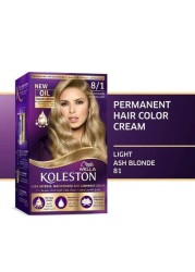 Wella Koleston Permanent Hair Dye Kit 8/1 Light Ash Blonde