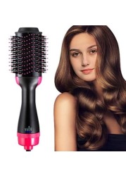 Mojoni Hot Air Brush, 1 Step Hair Dryer & Volumizer, 2 in 1 Electric Hair Drying Brush Comb