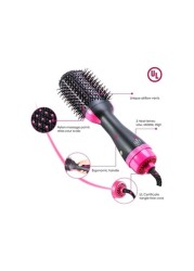 Multifunctional Hot Air Salon Volumizing Hair Dryer, Roller Brush, Negative Ion Comb, Hair Dryer, Hair Straightener