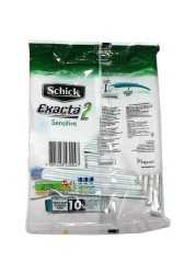 SCHICK RAZ SENSTIVE GREEN 10S