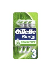 Gillette Blue 3 Sensitive Razor 3 Pieces