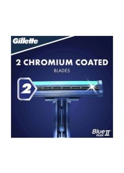 Gillette Blue 2 Plus Razor For Men 10 Pieces