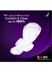 Kotex Long Sanitary Pads With Wings 16 Pieces