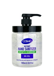 Cosmo instant hand sanitizer gel 1 liter