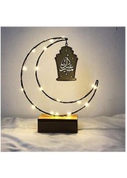 Aiwanto Home Decoration Light Ramadan Moon Light Eid Gift Light Decoration for Table