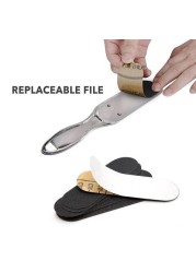 Chrome Plated Foot File Callus Remover Handle Only