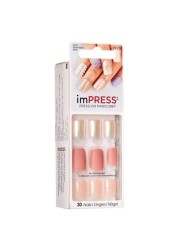 Emprese Press-on False Nails - Multi Color, 30 Pieces