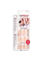 Empress Short Length False Nails - Multi Color, 24 Pieces