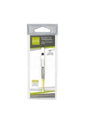 QVS Classic Slant Tip Tweezers - Gold and Silver