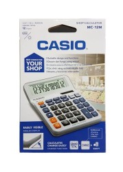 Casio Basic Calculator 12 Digits White