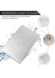 Aiwanto Mouse Pad Silver Office Mouse Pad Waterproof Anti Skid Mouse Pad