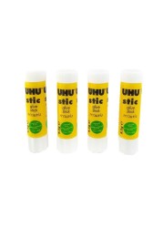 Yoho Glue Sticks Solvent Free , 4 Pieces + Cello Tape