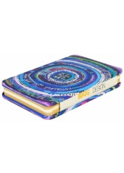 Big Design Evil Eye Notebook, Metal Cover, 130 Sheets, Size: 13 x 21 cm