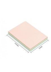 Alyssa Pack of 2 Writing Paper 76 x 102mm 100 Sheets 4 Different Colors Alyssa