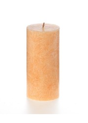 Cream Pillar Candle