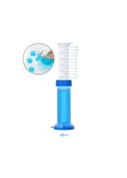 ALISSA-Toilet Cleaning Gel Toilet Deodorant Air Freshener Needle Cleaner Fresh Gel Detergent Flower Household Aromatic Cleaning, Blue.