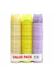  air freshener, lavender, lemon and vanilla 300 ml x Pack of 3