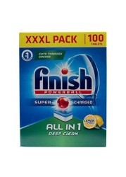 Finish Powerball All in 1 Lemon 100 Tablets