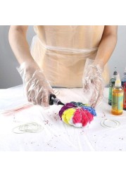 100pcs transparent cleaning apron kitchen cooking apron polythene waterproof apron-plastic apron