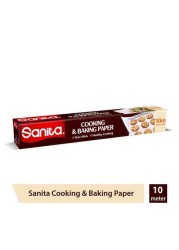 Sanita Baking and Cooking Paper, Size (30 cm x 10 m) - 1 Roll