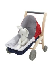 Plantoys Wooden Baby Stroller