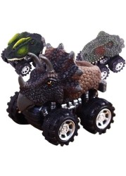 XADB Dinosaur Cars Pack of 5 Big Tire Wheel for Toddlers Kids Gift