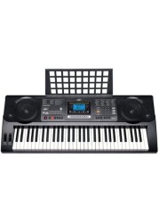 Mike 61 Key Electronic Keyboard (MK812) (Black)